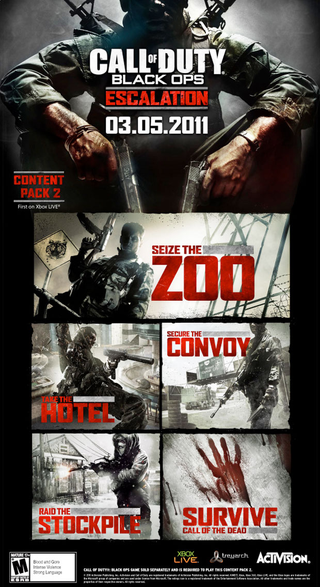 Illustration for article titled Call of Duty: Black Ops' 'Escalation' Add-on Pegged For May